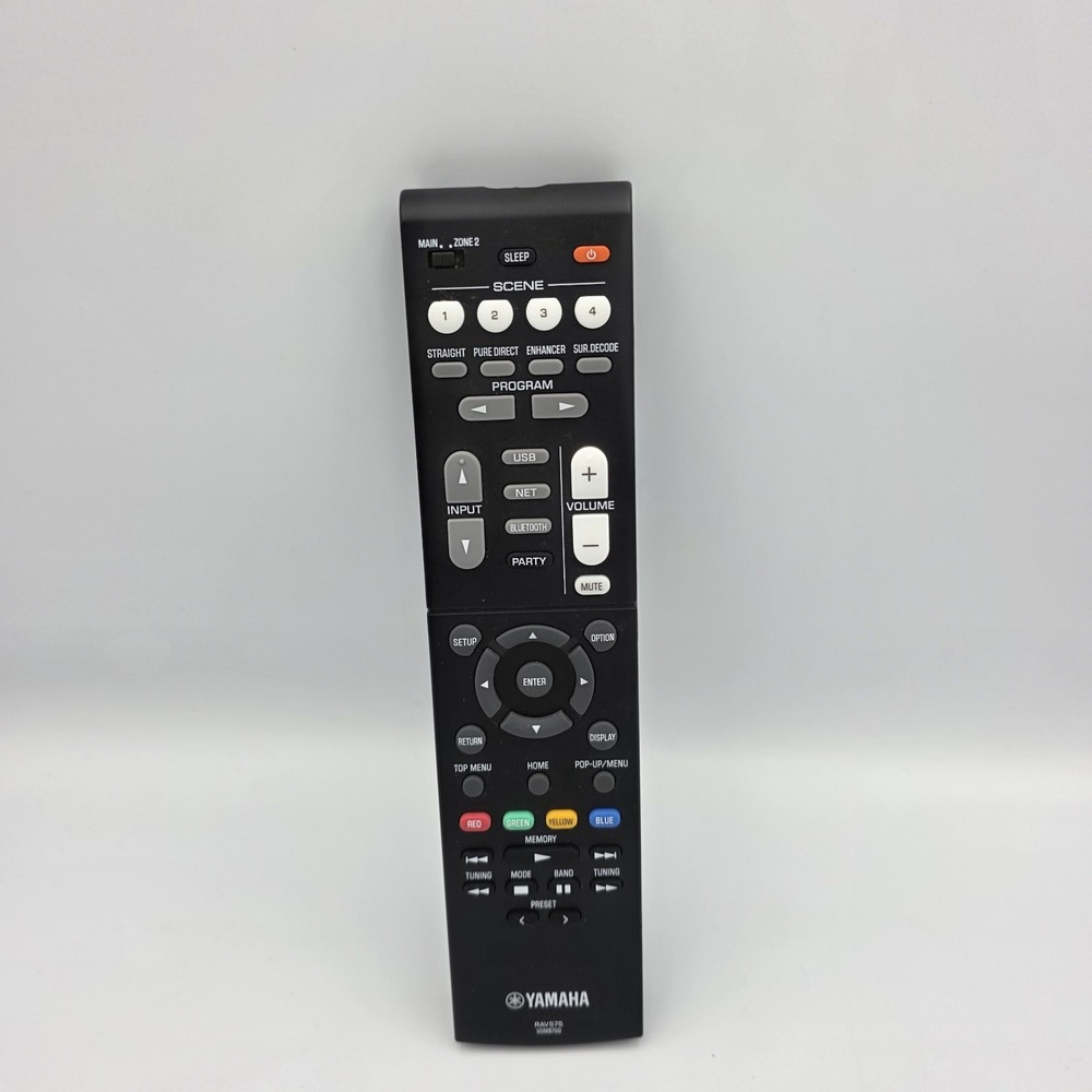 Yamaha RAV575 VDM8700 Remote For TSR-700 Receiver Black WORKS